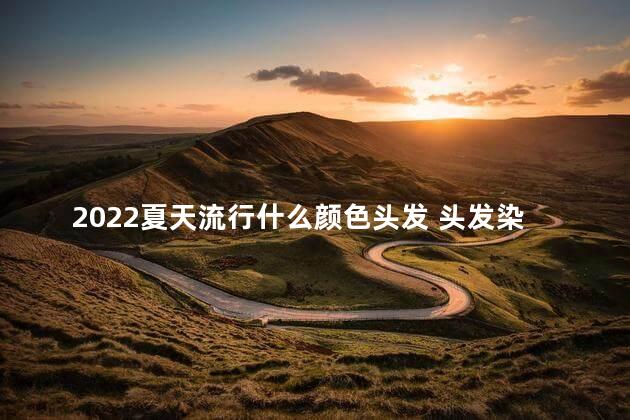 2022夏天流行什么颜色头发 头发染黑色会掉色吗